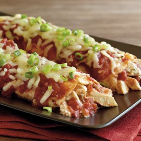 Spicy Chicken Enchiladas